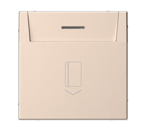 Systeme Electric ArtGallery Песочный Выключатель карточный 10А, без задержки времени, быстр.клемм.