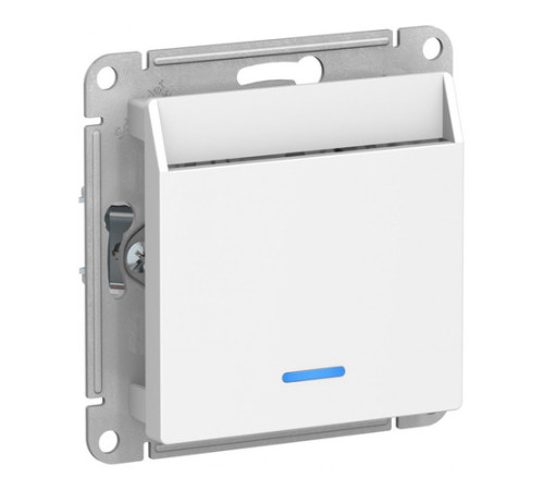 Карточный выключатель Systeme Electric ATLASDESIGN, механический, белый