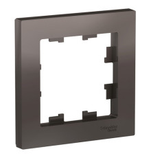 Рамка 1 пост Systeme Electric ATLASDESIGN, мокко