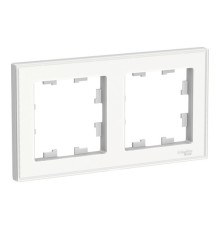 Рамка 2 поста Systeme Electric ATLASDESIGN, прозрачный