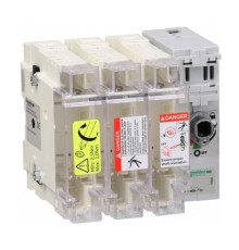 Рубильник с предохранителем Schneider Electric TeSys GS 100А 3P, 22X58