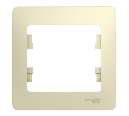 Рамка 1 пост Systeme Electric GLOSSA, бежевый