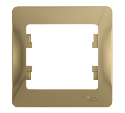 Рамка 1 пост Systeme Electric GLOSSA, титан