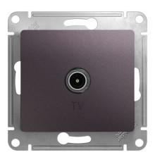 Розетка TV Systeme Electric GLOSSA, оконечная, сиреневый туман