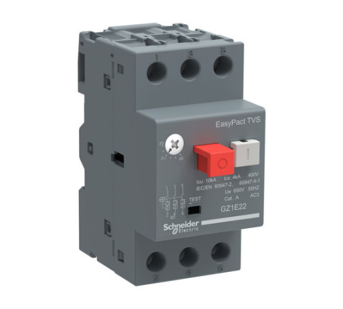 Силовой автомат для защиты двигателя Schneider Electric EasyPact TVS 25А 3P, термомагнитный расцепитель