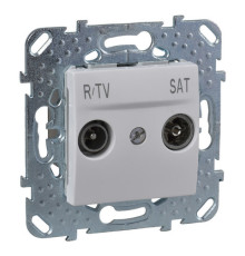 Розетка TV-FM-SAT Schneider Electric UNICA, одиночная, белый
