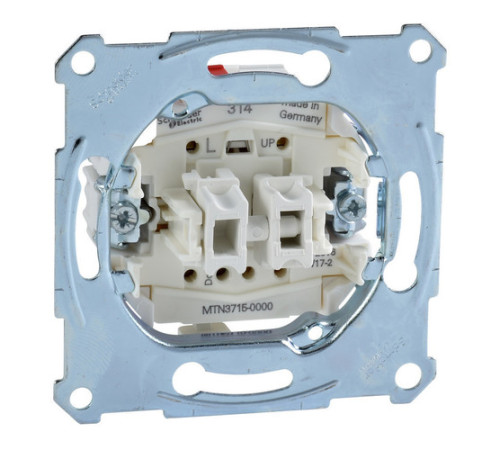 Механизм выключателя для жалюзи с фиксацией Schneider Electric Коллекции Merten