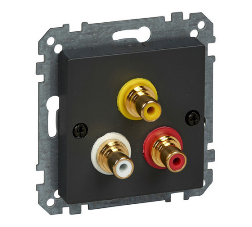 Аудио-розетка Schneider Electric MERTEN SYSTEM M, антрацит