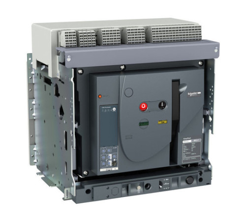 Воздушный автомат Schneider Electric EasyPact MVS ET5S 1600А 3P, 65кА, электронный, выкатной, MVS16H3NW5L