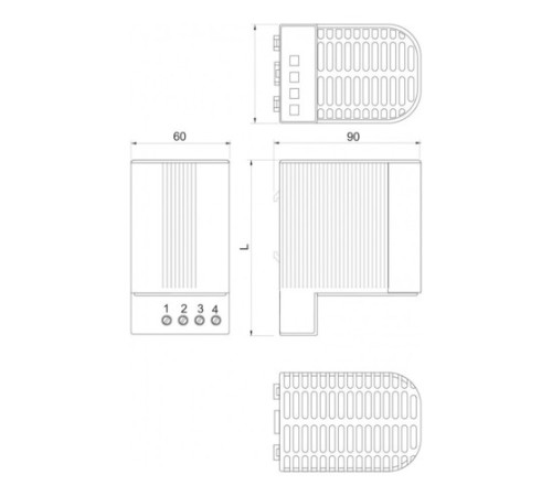 НАГРЕВАТЕЛЬ 150ВТ 110-230В
