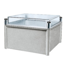 7035 ИНД КОРОБКА PLS ПРОЗРАЧН 360X360X180