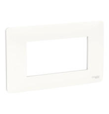 Рамка 4 модуля Schneider Electric UNICA MODULAR, горизонтальная, белый