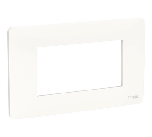 Рамка 4 модуля Schneider Electric UNICA MODULAR, горизонтальная, белый