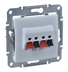Аудио-розетка Schneider Electric SEDNA, белый