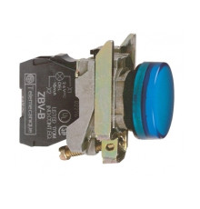 Лампа сигнальная Schneider Electric Harmony, 22мм, 230В, AC, Синий