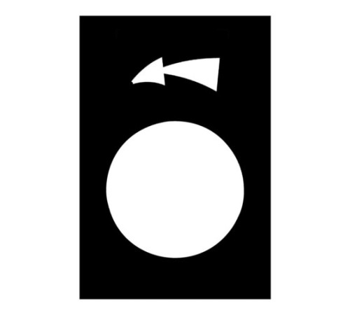 МАРКТРОВОЧНАЯ ПЛАСТИНА ZB2BY2924