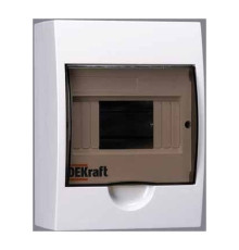 Корпус пласт. навесной 6 модулей, IP41, ЩРН-П-6 DEK