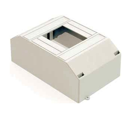 Корпус пласт. навесной 2-4 модуля, IP30, БЕЛЫЙ, Щ