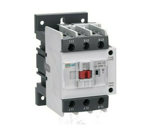 Контактор DEKraft КМ-103 3P 40А 220В AC 18.5кВт, 22128DEK
