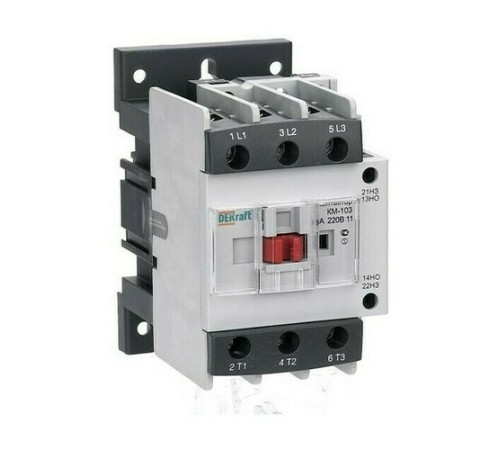 Контактор DEKraft КМ-103 3P 65А 220В AC 30кВт, 22138DEK