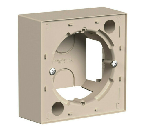 ATLASDESIGN КОРОБКА для наружного монтажа, ПЕСОЧНЫЙ
