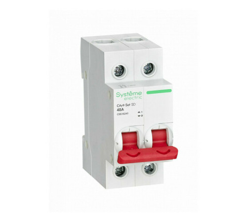 City9 Set Выключатель нагрузки (ВН) 2P 40А 400В