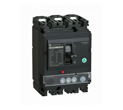Силовой автомат Systeme Electric SystemePact CCB, 36кА, 3P, 40А, SPC100F04022L3DF