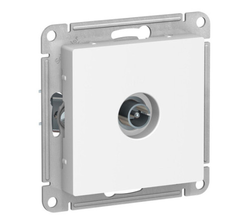 Розетка TV Systeme Electric ATLASDESIGN, одиночная, скрытый монтаж, лотос, ATN001393