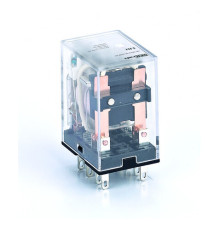 Промежуточное реле 2 конт. с LED инд. 5А 380В AC ПР-102