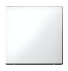 Выключатель 1-клавишный кнопочный Systeme Electric ARTGALLERY, скрытый монтаж, белый