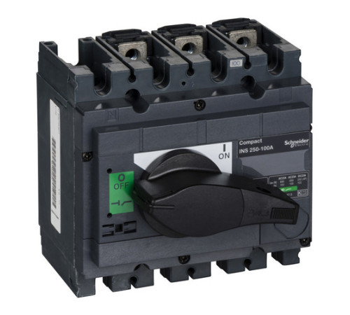 Рубильник Schneider Electric Interpact INS 250А 3P, фронтальное исполнение