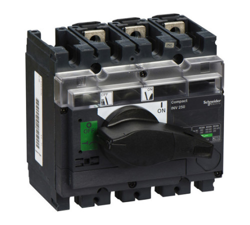 Рубильник Schneider Electric Interpact INV 250А 3P, фронтальное исполнение