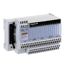 TELEFAST БАЗА 16 ВХ/ВЫХ, БЕЗ ИНДИКАЦИИ СОСТОЯНИЯ КАНАЛА, ВЫБОР ПОЛЯРН. 0 ИЛИ 24В