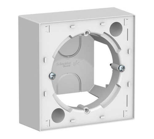 Коробка для наружного монтажа AtlasDesign, белый