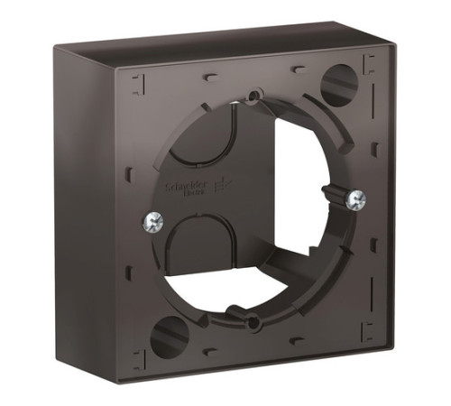 Коробка ATLASDESIGN для наружного монтажа мокко