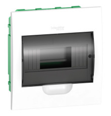 Распределительный шкаф Schneider Electric Easy9 8 мод., IP40, встраиваемый, пластик, прозрачная дверь