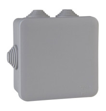 Коробка распределительная 100х100х50мм IP55 серая