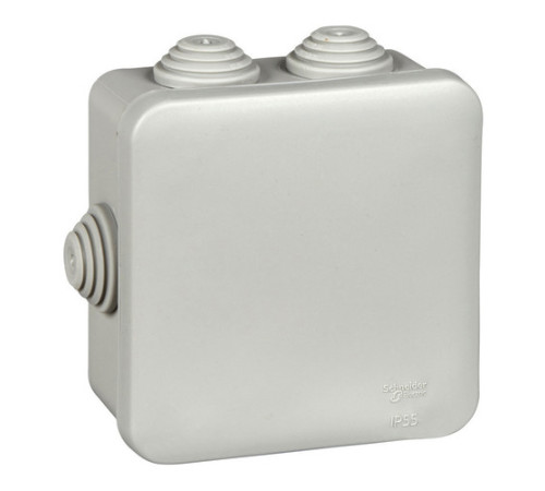 Коробка распределительная 85х85х40мм IP55 серая