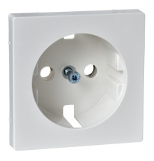 Накладка на розетку Schneider Electric MERTEN SYSTEM M, с заземлением, полярно-белый