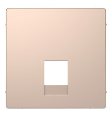 Накладка на розетку телефонную Schneider Electric MERTEN D-LIFE, шампань