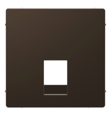 Накладка на розетку телефонную Schneider Electric MERTEN D-LIFE, мокко