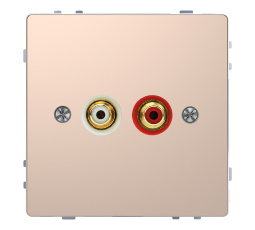 Аудио-розетка Schneider Electric MERTEN D-LIFE, шампань