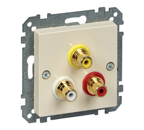 Аудио-розетка Schneider Electric MERTEN SYSTEM M, бежевый