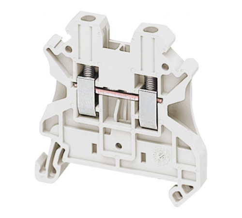 Клеммник винтовой проходной Schneider Electric Linergy TR 2,5 мм², белый, NSYTRV22WH