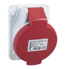 РОЗ СКР УСТ УГЛ БСТР 16А 3P+E IP44 380В