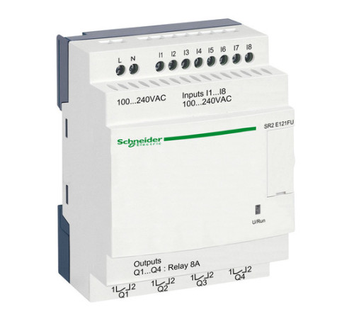 ZELIO LOGIC РЕЛЕ ЭКОНОМ 12ВХ/ВЫХ ~240В