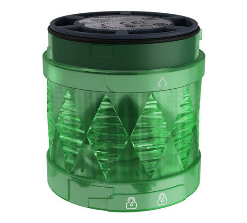 Световой модуль Schneider Electric Harmony XVU, 60 мм, Зеленый