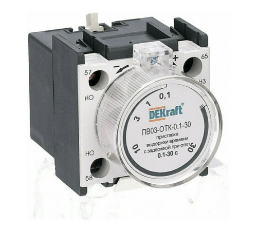 Приставка выдержки времени DEKraft ПВ-03, 24116DEK
