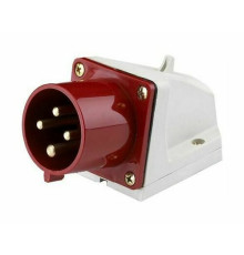 Вилка стационарная 524 3Р+РЕ 32А 380В IP44 ВС-102 DEKraft