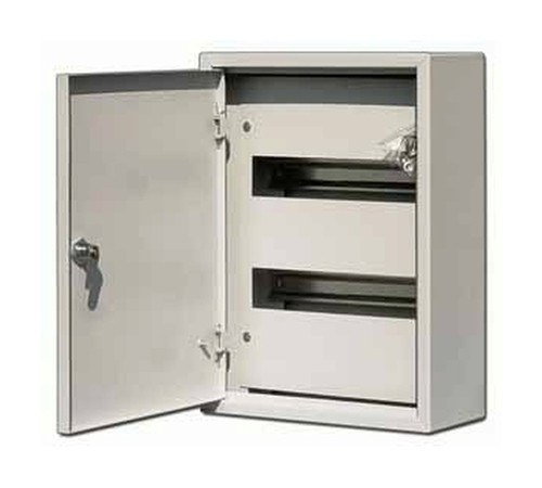 Корпус мет. нав. 400х300х120, 24 мод., IP31, ЩРН-24 DEKraft